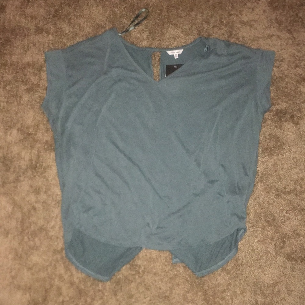 Teal blouse